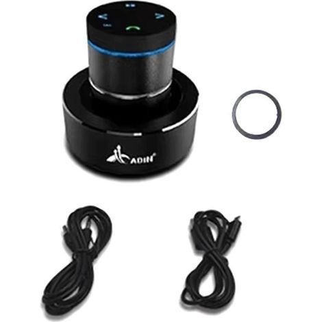 Adin Tragbarer Bluetooth-Lautsprecher mit Vibrationsfunktion, verlustfreie Klangqualität A (1/5)