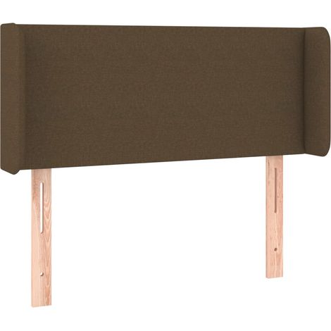 Maison Exclusive - Kopfteil mit Ohren Dunkelbraun 93x16x78/88 cm
