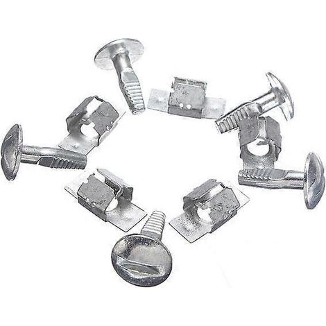 Kit pour Peugeot et Citroën comprenant 5 clips et 5 vis de fixation, avec protection sous moteur. (1/5)