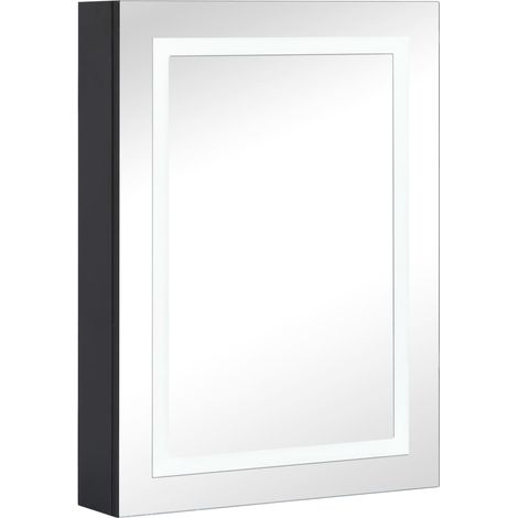 Maison Exclusive - LED-Spiegelschrank fürs Bad 50x13x70 cm