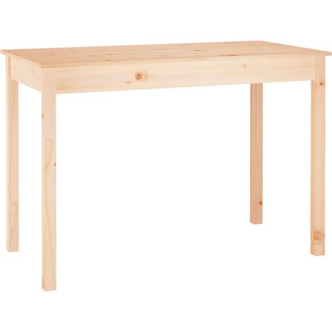 Maison Exclusive - Esstisch 110x55x75 cm Massivholz Kiefer (1/5)