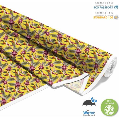 TESSUTI DECORATIVI PER ESTERNI OXFORD - Motivo Uccelli con Sorbo I DX302 (1/5)