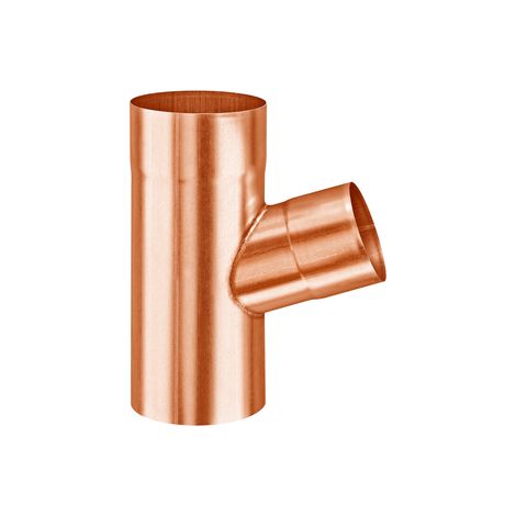 GRÖMO® Kupfer Rohrabzweig 72° ø76/60, 60951