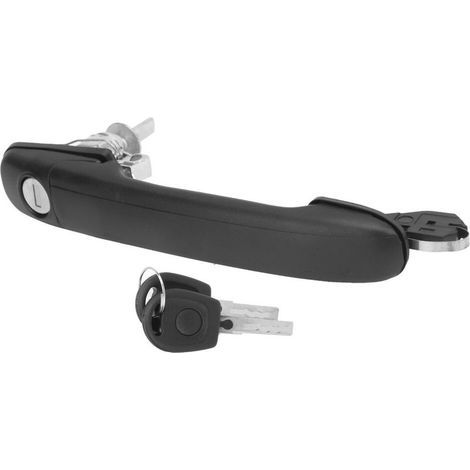 Convient pour remplacer les poignées extérieures de porte d'entrée. Emballage scellé, fabriqué à partir de matériaux durables de haute qualité.