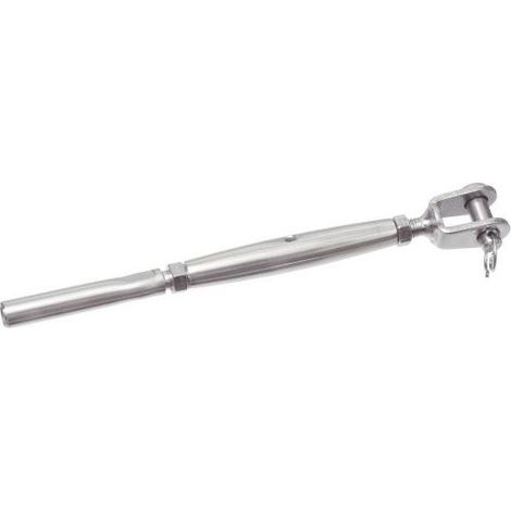 Ridoir à chape soudé embout à sertir Inox A4 pour câble de Diamètre 3-1 pièce