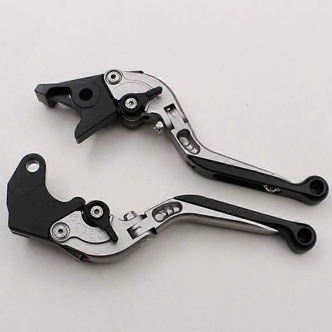 Pièces de conversion pour moto GW250 DL250 : klaxon de frein, guidon, levier d'embrayage GSX250R (gris 2) (1/5)
