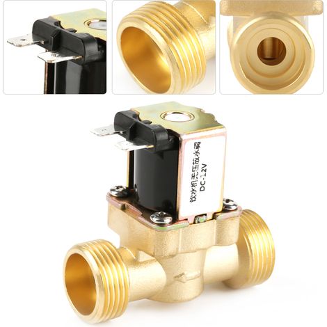 Distributeur d'eau à 6 points, électrovanne de sortie d'eau non pressurisée normalement fermée 12 V (1/4)
