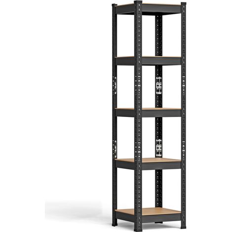 Rayonnage Etagères de Rangement 150 x 37 x 37 cm Étagère Metallique Atelier/Garage/Cuisine Charge Lourde 150 kg (1/5)
