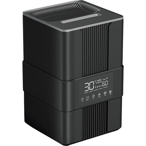 Humidificador de 3,5 L con efecto llama – Llenado superior, vapor frío, control remoto, 3 modos de apagado automático, regalo perfecto para el Día de la Madre. (1/5)