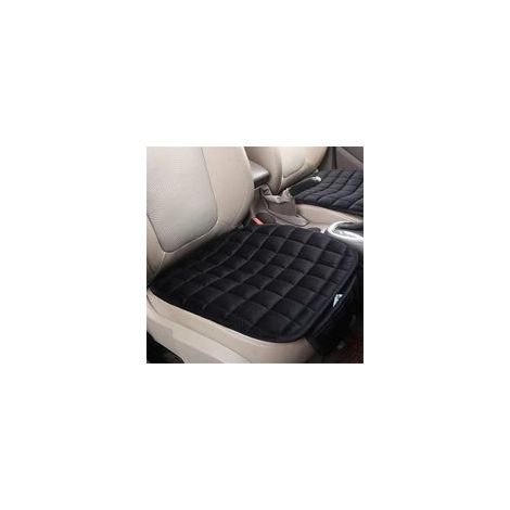 Coussin de siège auto, rembourrage en soie à mémoire de forme, confort haut de gamme, dessous en caoutchouc antidérapant avec pochette de rangement, coussin de siège auto universel