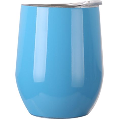 Wine Glass - Stainless Steel Vacuum Insulated - For Wine Coffee Beer Cocktails - 350 Ml - Single Wall Design (1/5)