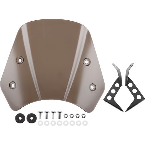 Déflecteur de vent court pour pare-brise de moto, carénage de protection compatible avec Benelli Leoncino 250 Tawny (1/5)