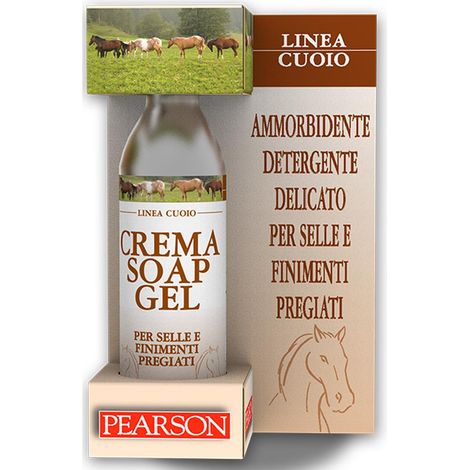 CREMA SOAP Pearson ammorbidente detergente delicato per selle e finimenti pregiati 250 ml