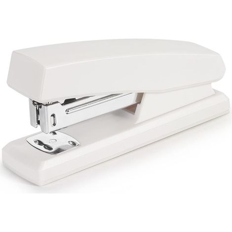 Agrafeuse Tamaki, agrafeuse de bureau, agrafeuse blanche (1/4)