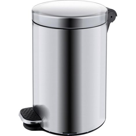 FRANKEL kaiserkraft, Poubelle à pédale, capacité 3 l, h x Ø