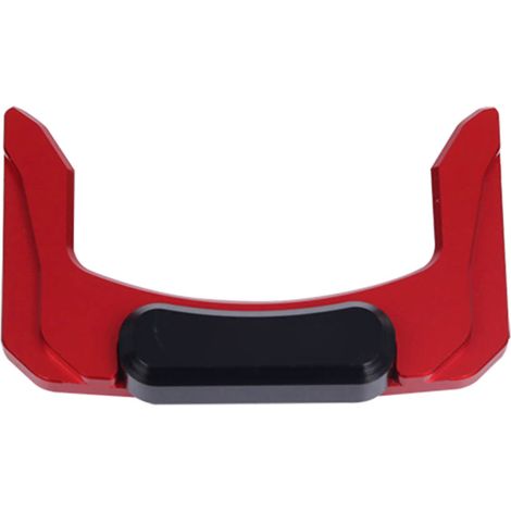 Convient pour Yamaha NMAX155/125 : cache décoratif de modification de l'interrupteur électrique, en alliage d'aluminium, style 20-21, rouge (1/5)