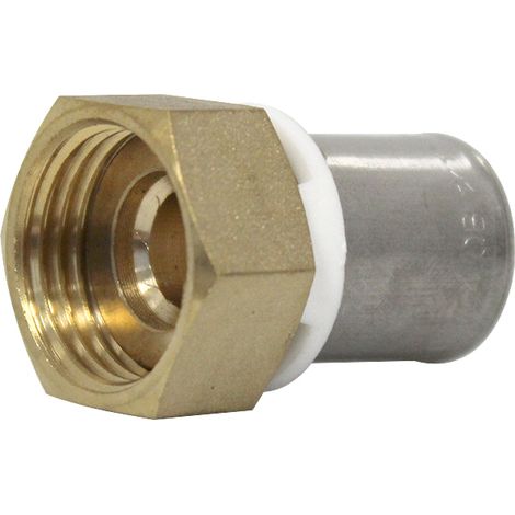 Raccord PER à sertir Ø16x1,5 - Femelle écrou Libre 1/2" (15/21) - IBP Bänninger