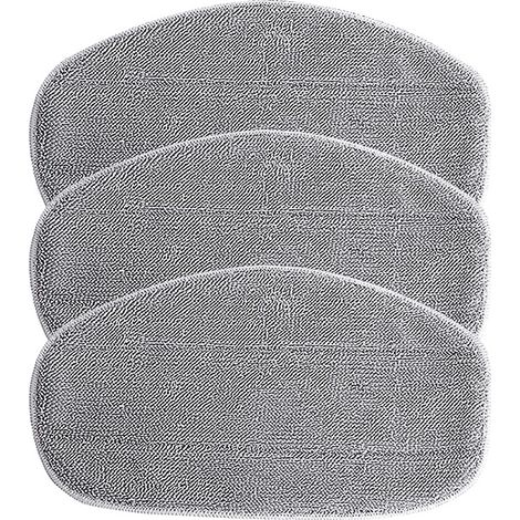 Sollbry 5 fundas de repuesto compatibles con limpiador a vapor y mopa a vapor Leifheit CleanTenso (microfibra, gris) (1/5)