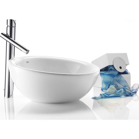 Lavabo de porcelana de sobre encimera BOL - ROCA