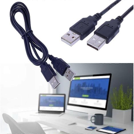 Câble d'extension USB A vers A mâle-mâle pour tablettes d'écriture (1/4)