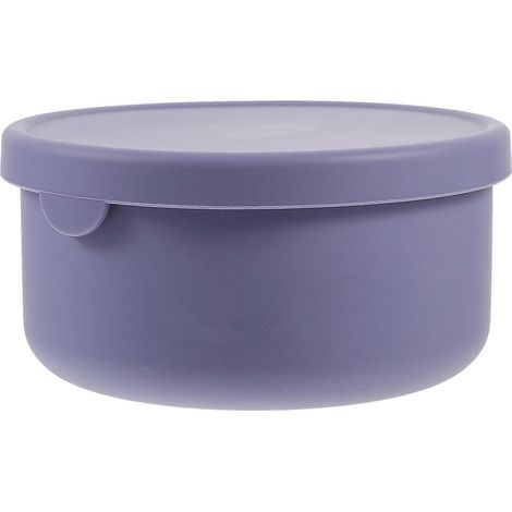 Lot de 3 moules à pizza réutilisables en silicone, carrés, avec compartiments de rangement pour la pâte. (1/5)