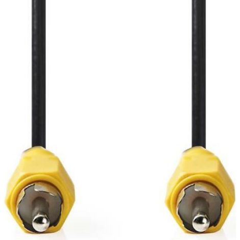 Câble Vidéo Composite - 10 M - Connecteur Rca Mâle Plaqué Nickel - Pour Lecteur Dvd Télévision (1/3)