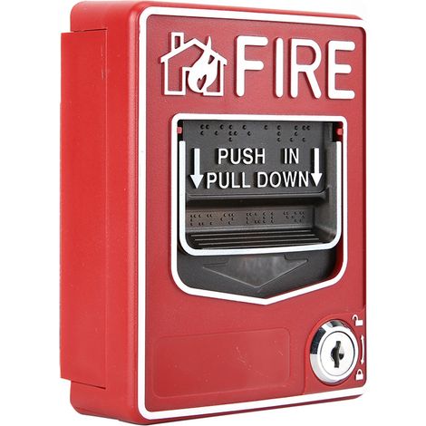 Système manuel 9-28 V CC à plusieurs fils, sécurité incendie, déclencheur manuel, bouton d'alarme, point d'appel de sécurité (1/5)