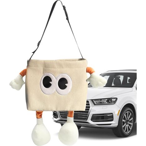 Auto-Mülleimer  Auto-Müllsack mit Taschentuchhalter – Auto-Innenraum-Rücksitz-Organizer für SUV, Pickup, Limousine, Heimgebrauch
