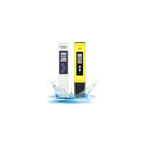– Digitales pH- und TDS-Messgerät – Genauigkeit ±0,05 pH – Messbereich 0,00 bis 14,00 pH – Für Trinkwasser, Schwimmbäder und Aquarien – Crezuo