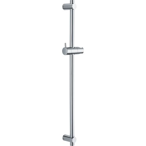 Tringle de douche en acier inoxydable de 70 cm - Barre pivotante à 360° et réglable - Support de pommeau de douche (1/5)