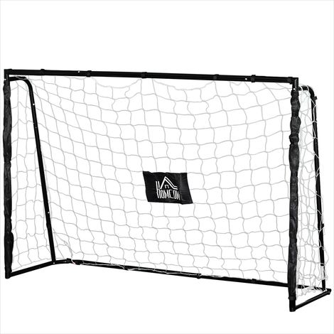 But de football De cage de foot 186 x 62 x 123 cm métal filet PE (1/5)