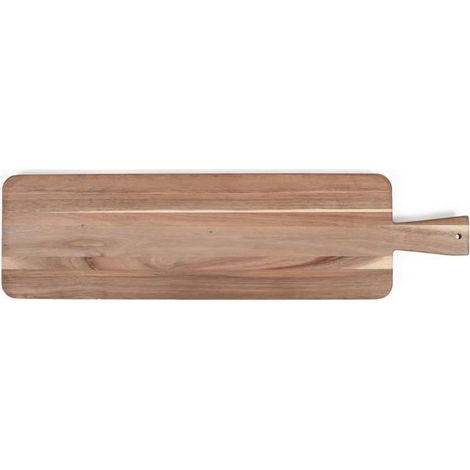 Planche apéritive - LIVOO - MES151 - Bois d'acacia - 75 cm - Beige (1/5)