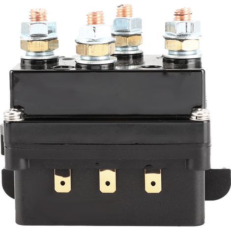 12V 500A Seilwinden-Magnetrelais-Schütz-Steuerschalter, geeignet für ATV/UTV-Seilwinden mit einer Zugkraft von 8000 lb bis 12000 lb (1/5)