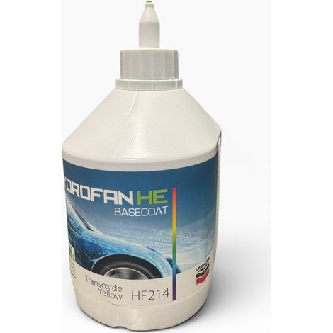 LECHLER TINTA BASE HYDROFAN HF214 TRANSOXIDE YELLOW 0,5 lt (1/2)