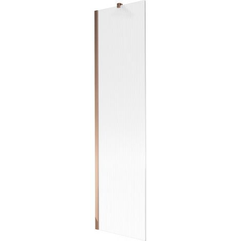 Paroi de douche Mexen Next 1 volet 50 x 150 cm, rayée, or rose - 895-050-000-00-09-60 (1/5)