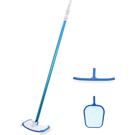 vidaXL Kit de mantenimiento de piscina 9 piezas (1/2)