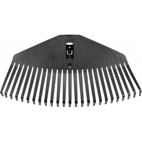 Rateau a' feuilles Fiskars en polypropyle'ne Solid M 25 dents grande tete pour travailler sur de grandes surfaces 45x21 cm sans manche
