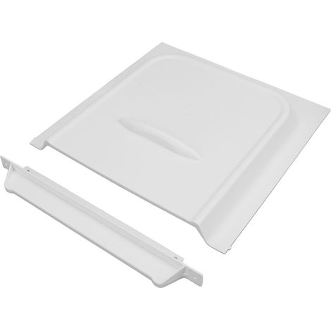 Ortviai Glissière de Porte Moustiquaire pour Camping-car – Panneau Blanc en PP, 30 x 30 cm, Facile à Installer