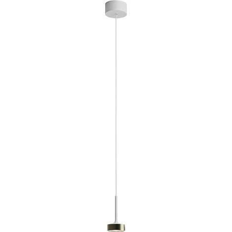 Hole Suspension Led 7W 38° 3000K Cri90 En Aluminium Blanc/Bronze, Suspension Pour Éclairage D'Accentuation - Groupe Rossini (1/5)