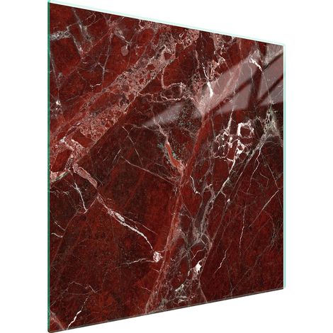 PLACA PROTECTORA DE VIDRIO PARA ESTUFA 50x52 MÁRMOL (1/5)