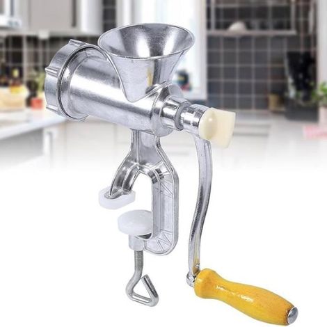 Hachoir à viande manuel multifonctionnel / Machine manuelle de hachage de viande/ Légumes / Épices Saucisses / Acier et Fer (1/4)