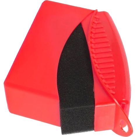 Éponge de voiture à forte absorption d'eau, mousse facile à laver, outil idéal pour la cuisine, la salle de bain et le nettoyage domestique, rouge. (1/5)