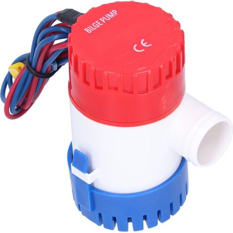 12V/24V DC Tauchbilgepumpe – Fördermenge 500 GPH (350/750/1100 GPH) – Halbautomatischer elektrischer Schalter (1/4)