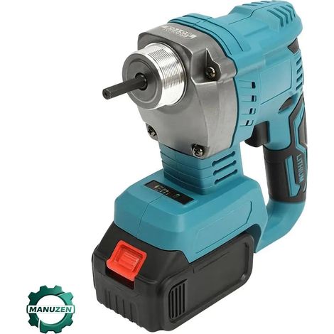 Manuzen - Vibrateur à béton sans fil 800 W – 3 200 tr/min – 2 batteries + 1 chargeur (1/3)
