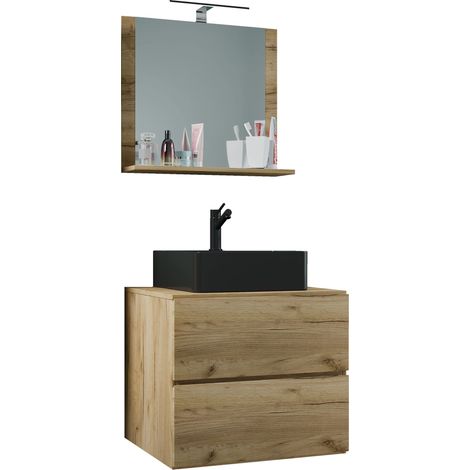 3 piezas lavabo muebles de baño Lendas 60 cm M 124x60x52 - VCM