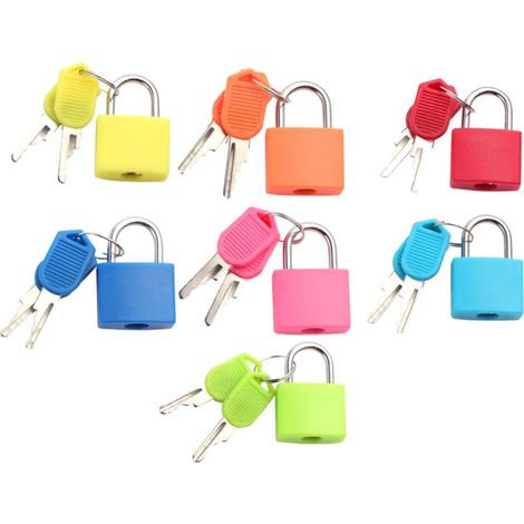 en plastique color lot de 7 pour valises et outils robustes (1/5)