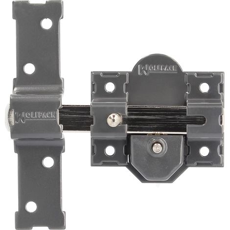 Cylindre de serrure B-7 avec clé et bouton-poussoir, verrou de 143 mm, cylindre de perle de 50 mm (1/4)
