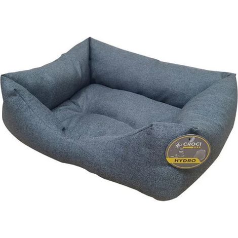 Cuccia Rettangolare Hydro Blu 50x35 cm.: Cuccia Rettangolare Hydro Blu idrorepellente per cani e gatti