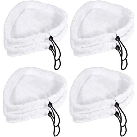 Chiffon de nettoyage en microfibre en forme de feuille, tampon de nettoyage universel, compatible avec d'autres balais vapeur et balais lavables, pièces de rechange. (1/3)