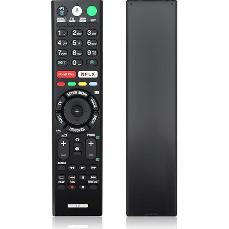 Télécommande de rechange Sony - Télécommande vocale avec Bluetooth - Compatible avec tous les téléviseurs intelligents 4K UHD LED LCD HD - Téléviseurs Sony/Bravia (1/5)